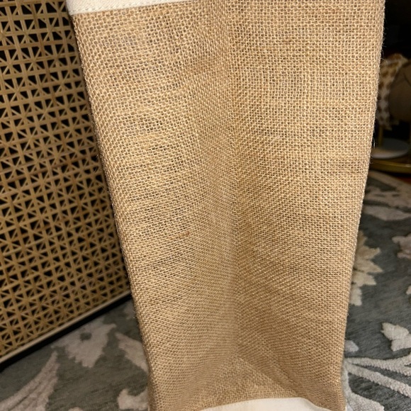 NWOT Candace Cameron Bure market jute tote - Picture 2 of 5